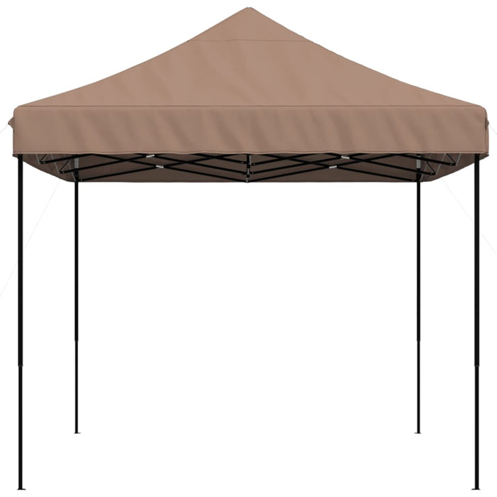 Foldable Party Tent Pop-Up Brown 410X279X315 Cm Abbpbox