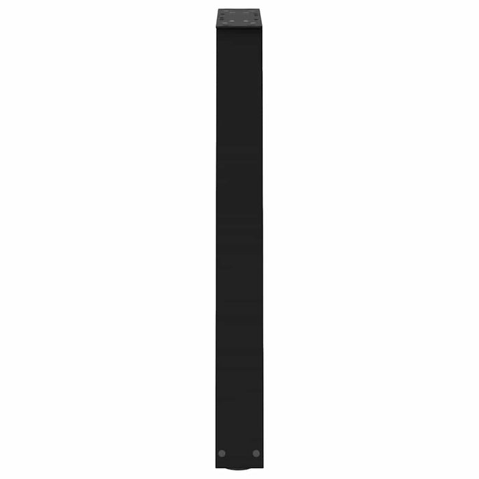 Coffee Table Legs V-Shape 2 Pcs Black 60X (72-73) Cm Steel Aboxpla