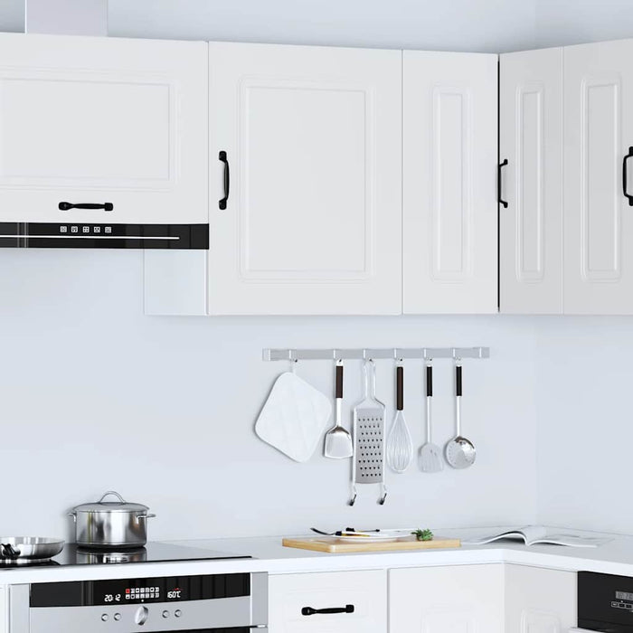 Kitchen Wall Cabinet Kalmar White Engineered Wood Nptppi