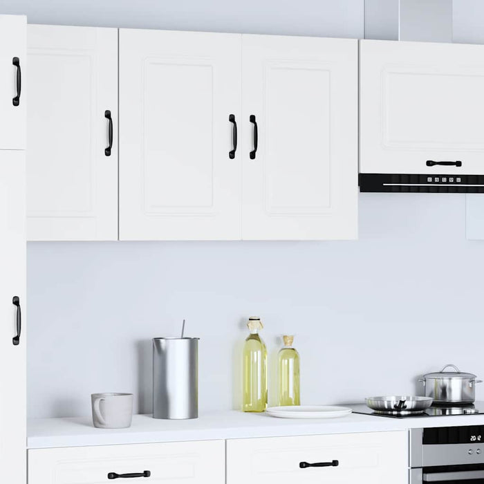 Kitchen Wall Cabinet Kalmar White Engineered Wood Nptpni