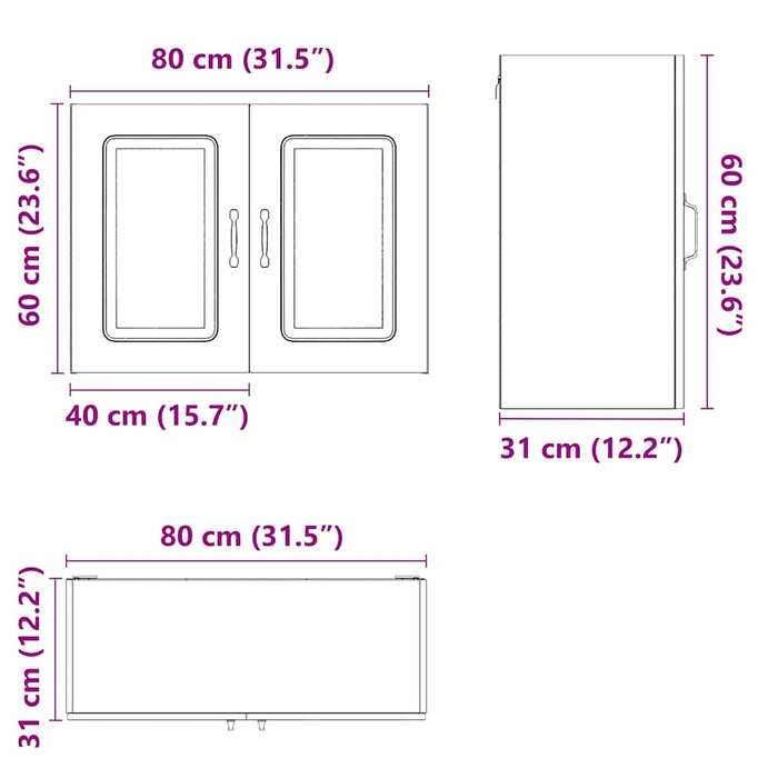 Kitchen Wall Cabinet Kalmar White Engineered Wood Nptpni