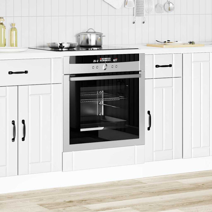 Oven Cabinet Lucca White Engineered Wood Nptipi