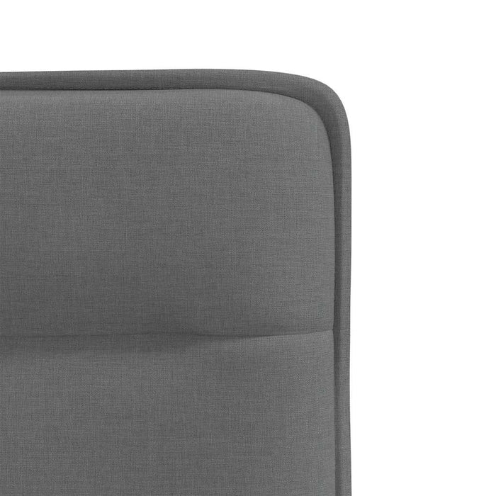 Dining Chairs 2 Pcs Dark Grey Fabric Aoboxtt