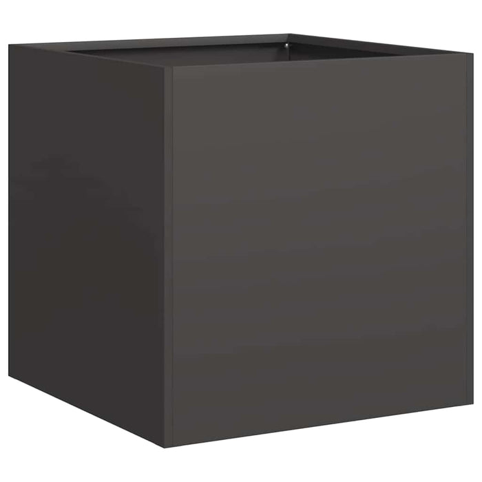 Planter Black 40X40X40 Cm Cold-Rolled Steel Nlbllo