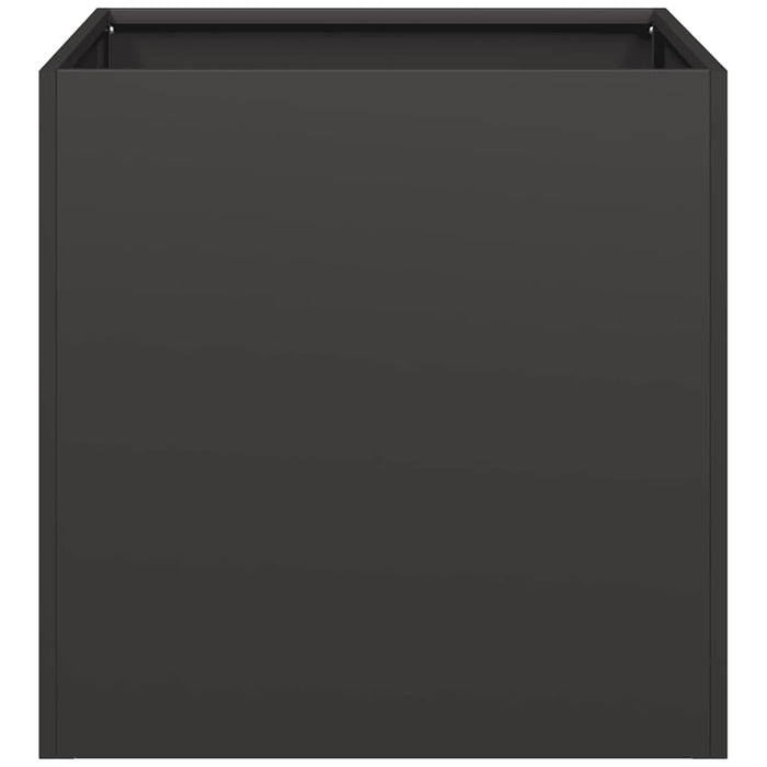 Planter Black 40X40X40 Cm Cold-Rolled Steel Nlbllo