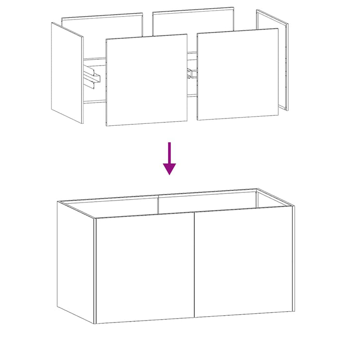 Planter 80X40X40 Cm Galvanised Steel Nlblit