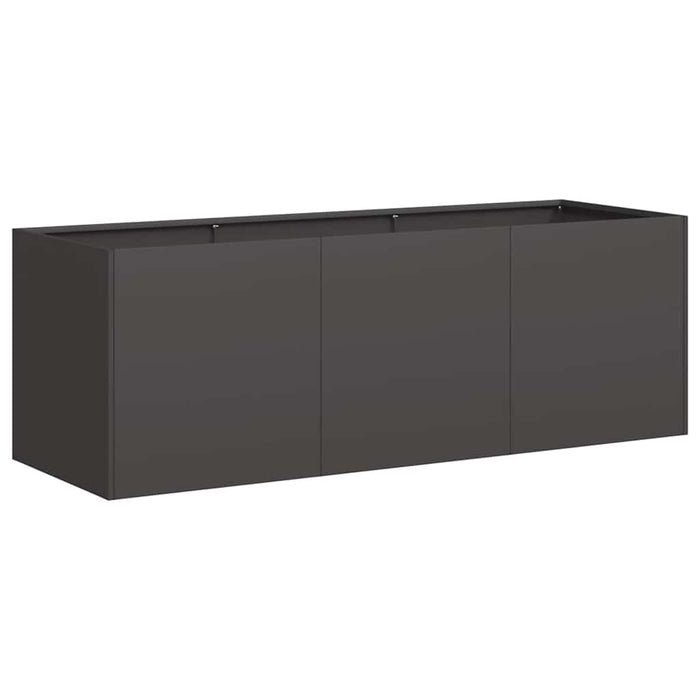 Planter Black 120X40X40 Cm Cold-Rolled Steel Nlblip