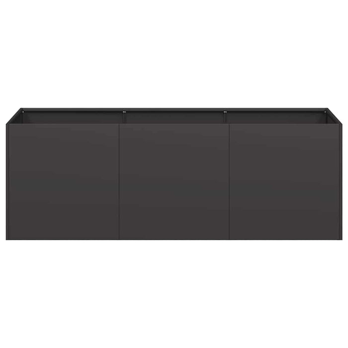 Planter Black 120X40X40 Cm Cold-Rolled Steel Nlblip