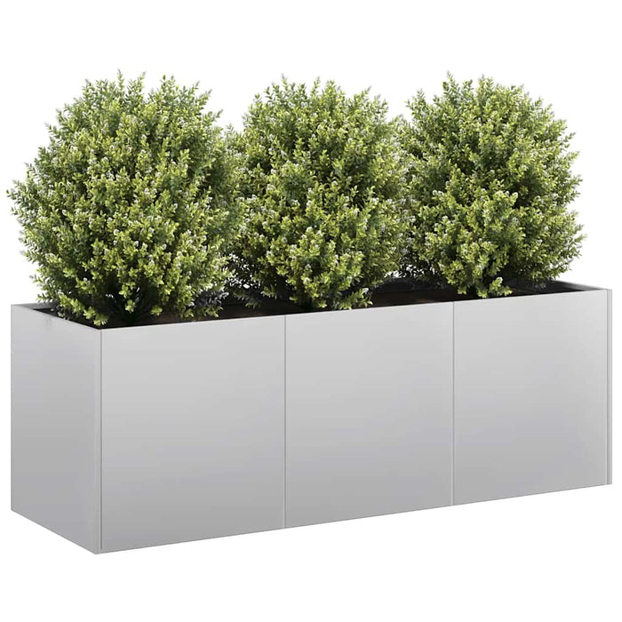 Planter 120X40X40 Cm Galvanised Steel Nlblnb