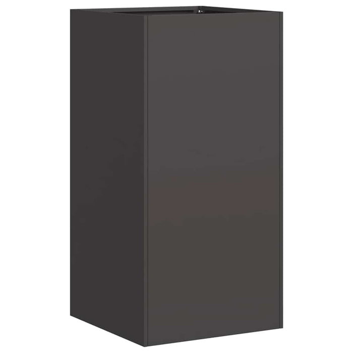 Planter Black 40X40X80 Cm Cold-Rolled Steel Nlbibt