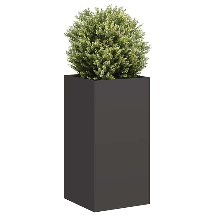 Planter Black 40X40X80 Cm Cold-Rolled Steel Nlbibt