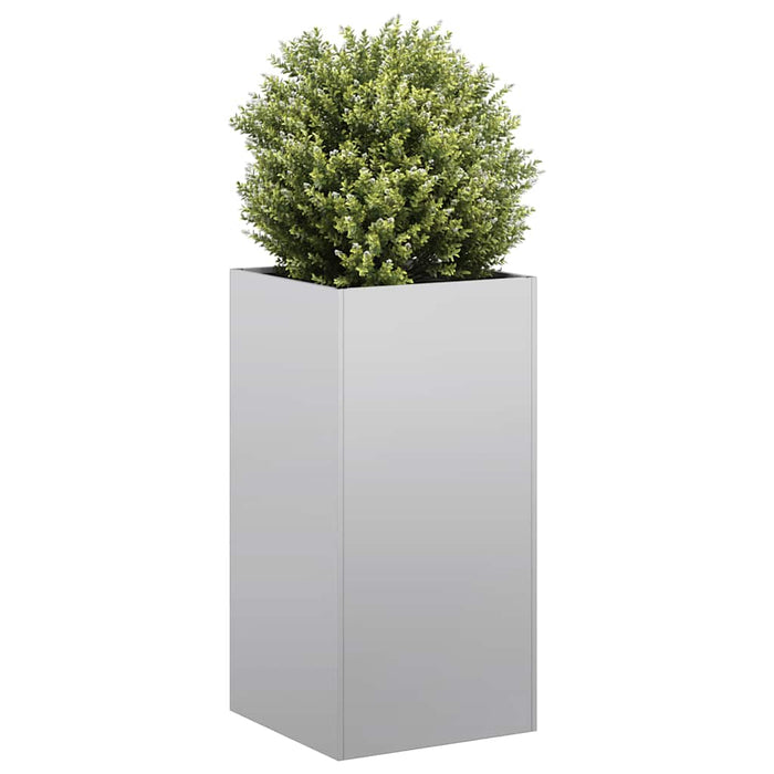 Planter 40X40X80 Cm Galvanised Steel Nlbibn