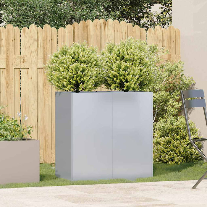 Planter 80X40X80 Cm Galvanised Steel Nlbiop