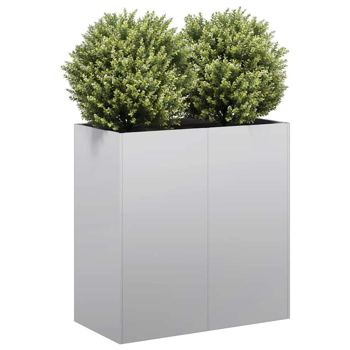 Planter 80X40X80 Cm Galvanised Steel Nlbiop