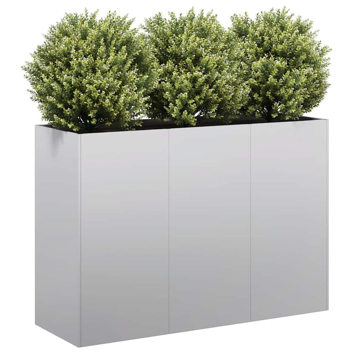 Planter 120X40X80 Cm Galvanised Steel Nlbixx