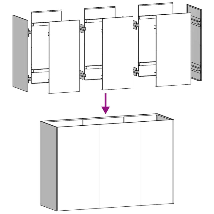 Planter Rusty 120X40X80 Cm Weathering Steel Nlbixt
