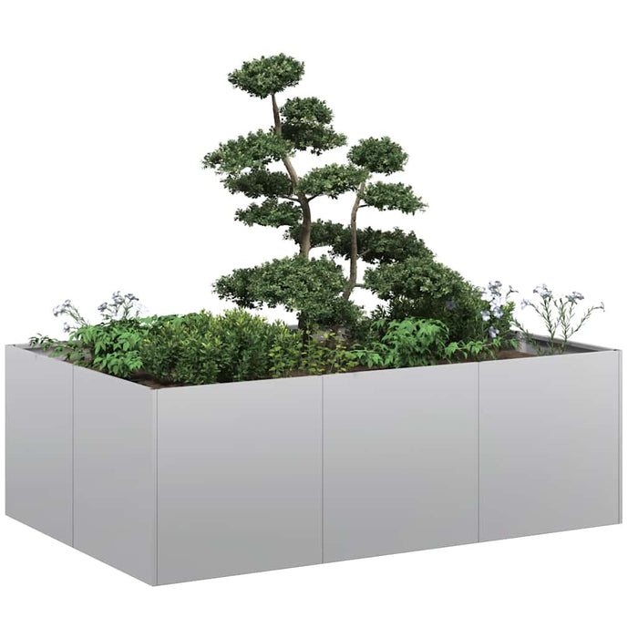 Planter 120X80X40 Cm Galvanised Steel Nlbipb