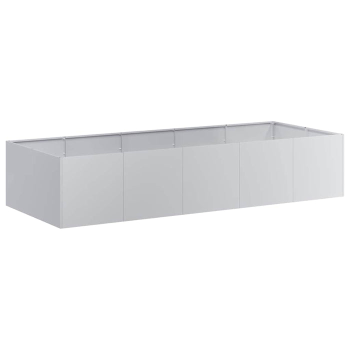 Planter 200X80X40 Cm Galvanised Steel Nlbipi