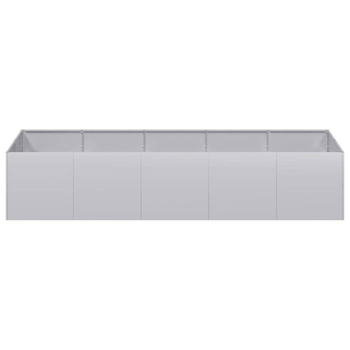 Planter 200X80X40 Cm Galvanised Steel Nlbipi