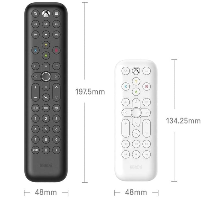 8bitdo Backlit Key Media Remote Control For Xbox Long