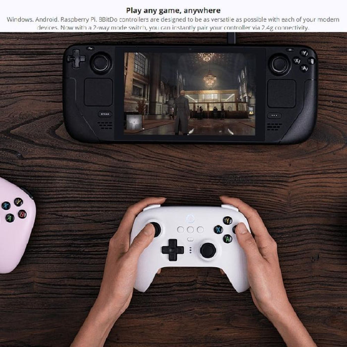 8bitdo Wireless 2.4g Gaming Controller With Charging Dock