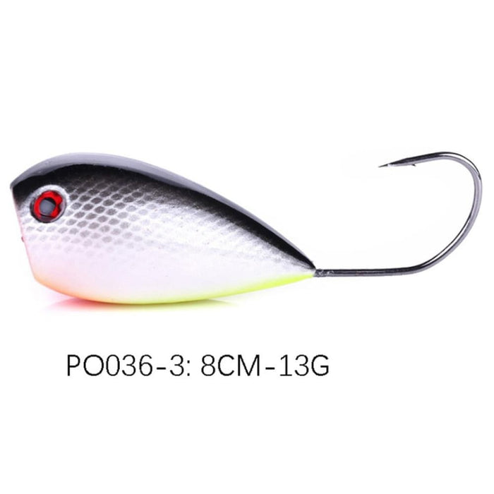 8cm/13g Big Mouth Single Hook Hard Bait Lure For Fishing