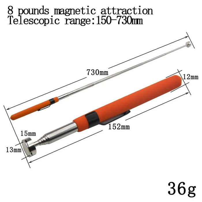 8lb Magnetic Retractable Pickup Tool