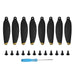 8pcs 4726f Low Noise Quick Release Wing Propellers For Dji