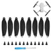 8pcs 4726f Low Noise Quick Release Wing Propellers For Dji