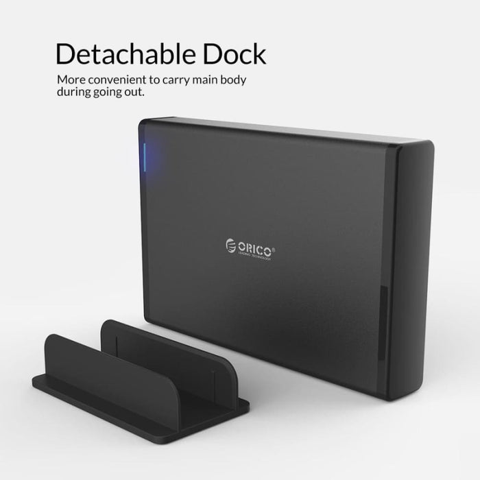 8tb Usb c 3.5 Hdd Enclosure Detachable Base