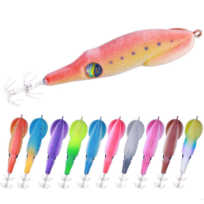 9.5cm 6g Squid Steel Shrimp Bionic Sea Fishing Lures