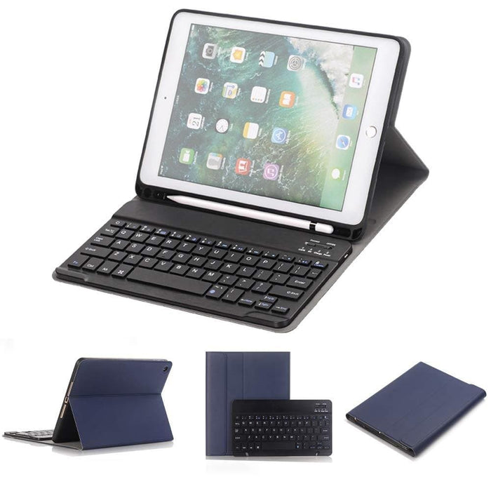 9.7 Tablet Case With Detachable Bluetooth Keyboard