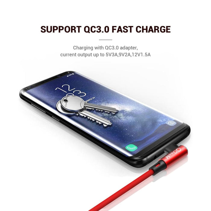 90 Degree Cell Phone Usb Type c Fast Charging Cable