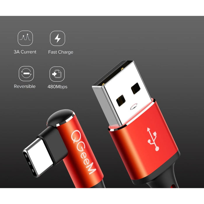 90 Degree Cell Phone Usb Type c Fast Charging Cable