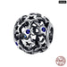 925 Silver Black Cat Spider Charms Beads Fit Pandora