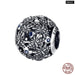 925 Silver Black Cat Spider Charms Beads Fit Pandora