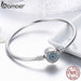 925 Sterling Silver Blue Evil Eye Luxury Chain Bracelet