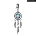 925 Sterling Silver Bohemian Dream Catcher Pendant