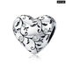 925 Sterling Silver Charm Only You Love Heart Shape Metal