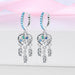 925 Sterling Silver Dream Catcher Earrings For Women