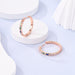 925 Sterling Silver Earrings For Women Luxury Rose Gold