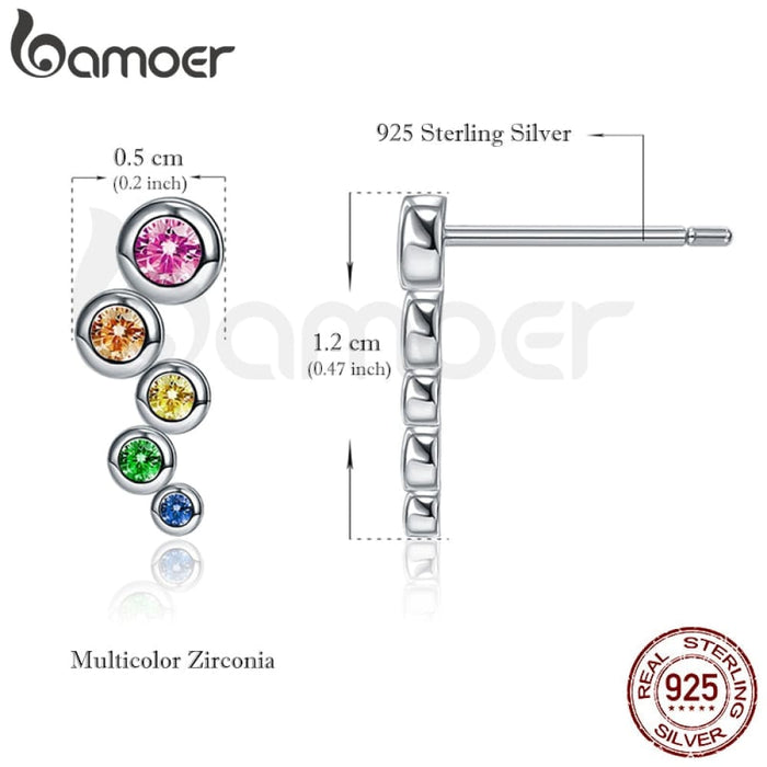 925 Sterling Silver Element Jewelry Fashion Earrings