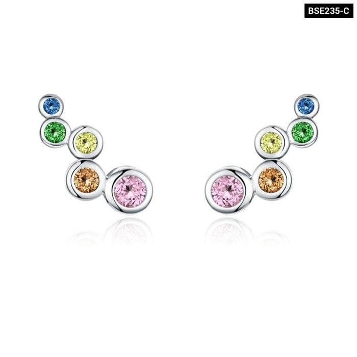 925 Sterling Silver Element Jewelry Fashion Earrings