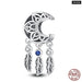 925 Sterling Silver Feather Dreamcatcher Tassel Charms