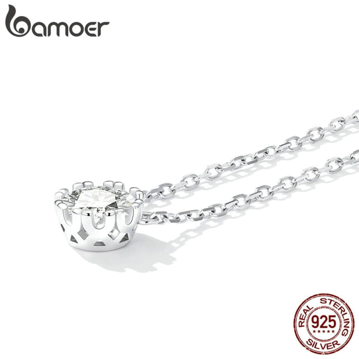 925 Sterling Silver Geometric Cut Sparkling Choker Zircon