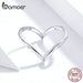 925 Sterling Silver Heart Finger Rings For Women