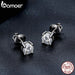 925 Sterling Silver Heart Prong 2ctw d Vvs1 Lab Diamonds