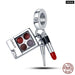 925 Sterling Silver High Heels Lipstick Camera Life Series