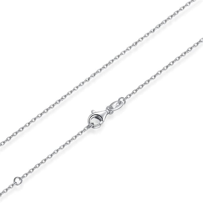 925 Sterling Silver Lobster Clasp Adjustable Necklace Chain