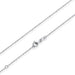 925 Sterling Silver Lobster Clasp Adjustable Necklace Chain